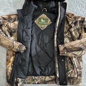 Field & Stream Woodland Camo Jacket with Black Lining